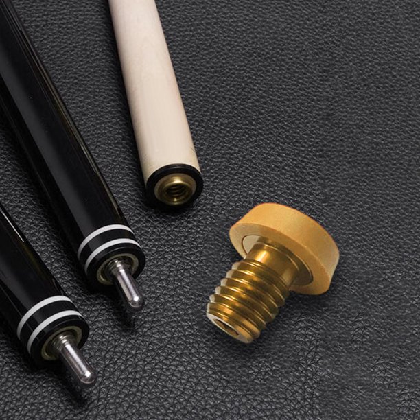 Tapón inferior para taco de billar DYNWAVEMX Oro, aleación de aluminio y goma