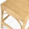 thumbnail image 4 of Butler Specialty Company Robias Rectangular Rattan 24.5" Counter Stool - Natural, 4 of 9