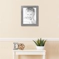 thumbnail image 3 of ArtToFrames 14x17 Inch Muted Cold Silver Picture Frame, This Silver MDF Poster Frame is Great for Your Art or Photos, Comes with Regular Glass (2WOM-4677), 3 of 7