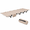Khaki, variant on AQORD Portable Camping Cot for Adults, 74.8" x 26.2" Ultralight Folding Cot Bed with Pillow Pocket, Supports 350 lbs, Lightweight Travel Sleeping Cot for Beach, Home, Green