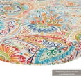 thumbnail image 4 of Greendale Home Fashions Outdoor 18'' x 18'' Round Seat Pad, Set of 2, Jamboree, 4 of 7