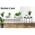 thumbnail image 6 of Folding Tray Metal Side Table Round End Table,Dark Blue Sofa Small Accent Fold-able Table, Round End Table Tray, Next to Sofa Table, Snack Table for Living Room and Bed Room, 6 of 6