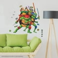 thumbnail image 4 of Teenage&nbsp;Mutant&nbsp;Ninja Turtles&nbsp;Mutant&nbsp;Mayhem&nbsp;Group&nbsp;Giant Wall Decals, 4 of 5
