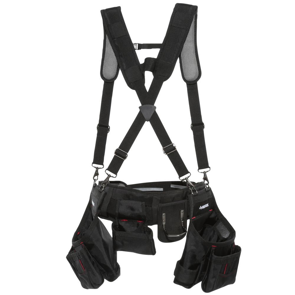 NEW Framer-Rig Construction Suspender Strap Holster Pocket Pouch Bag Tool-Belt 