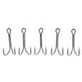 thumbnail image 3 of koolsoo 4x 15x Double Hook ing High Carbon Steel Frog Collection Spincasting, 3 of 9
