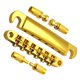 thumbnail image 3 of Puente de Silla de Montar Sunnimix 2 uds. Accesorios para guitarra eléctrica Dorado, 3 of 7