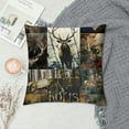 thumbnail image 2 of Autua Deer Hunting Graphic Decorative Throw Pillow Cover for Home Couch Living Room Bed Sofa Square 1PC 20x20in, 2 of 5