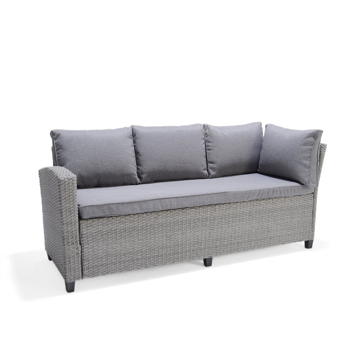 Amazonia San Galo Patio 2-Piece Conversation Set | Durable Wicker | Ideal for Indoors and Outdoors