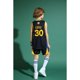 thumbnail image 3 of ZHAOCHENG Conjunto de camiseta de baloncesto número 30 de Stephen Curry, uniforme de los Warriors para niños y adolescentes, negro, XXL (160-165 cm), 3 of 4