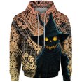 thumbnail image 3 of Sudadera con capucha informal para hombre con estampado de espantapájaros y cabeza de calabaza de otoño Novedades en sudaderas y sudaderas Sudadera con capucha holgada Ropa, 3 of 5