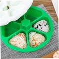 thumbnail image 3 of Rice Ball Mold 6 Hole Tri Rice Ball Mold Rice Ball Ma Tool Rice Ball Mold Lunch Ma Tool Sushi Plates 1pc, 3 of 5