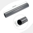 thumbnail image 2 of Uxcell Rigid Round Pipes High Impact for Water Pipe Crafts Cable Sleeve Light Grey 57mmx63mm, 2 of 6