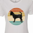 thumbnail image 4 of Inktastic Chihuahua Dog Retro Sunset Women's T-Shirt, 4 of 5