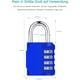 thumbnail image 3 of Candado de 4 dígitos de alta seguridad, uso multipropósito para casilleros, puertas y maletas, 3 of 5