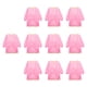 thumbnail image 3 of Delantal suave para niños, ideal para guarderías, escuelas, repostería y jardín de infancia. rosa, 3 of 9