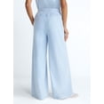 thumbnail image 3 of Scoop Women's Pleated Wide-Leg Sweatpants, 29'' Inseam, Sizes XS-XXL, 3 of 5