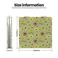thumbnail image 3 of Kdxio Sage Green With Sunflowers Pocket Mirror, 1X/2X Travel Makeup Mirror 2-Sided Folding Small Mirror Portable Double-Sided Magnifying Cosmetic Mirror for Gift-Square, 3 of 9