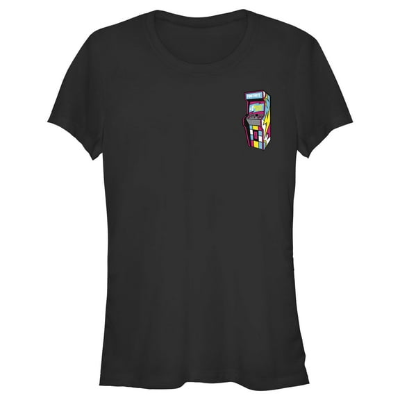 Junior's Fortnite Small Retro #1 Victory Royale Arcade  Graphic Tee