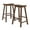 Warm Cherry, variant on Weston Home Ashby 29 inch Wood Backless Bar Stool, Set of 2, Black