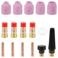 thumbnail image 1 of 1 juego de consumibles para soplete de soldadura, accesorios, kit de soldadura a gas, copas de soldadura, kit de soplete de soldadura, 1 of 8