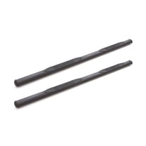 Lund International - 05-16 Frontier Crew Cab Blk 4in Nerf Bars (MDLND Fits select: 2005-2021,2023 NISSAN FRONTIER Clearance