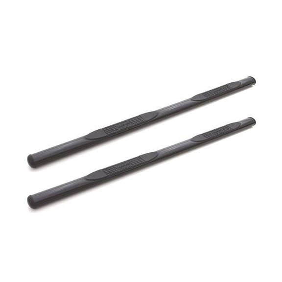 Lund International - 05-16 Frontier Crew Cab Blk 4in Nerf Bars (MDLND Fits select: 2005-2021,2023 NISSAN FRONTIER Clearance