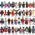 thumbnail image 3 of XH Brand Popular Super Heroes Individual Bat American Spider Octopus Man Mini Figuras De Plástico Bloques De Construcción Conjunto De Juguete, 3 of 4