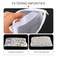 thumbnail image 4 of CIMAXIC 1 Set 20 Pcs Aquarium Fish Tank Filter Media Bags Filter Mesh Bags (White),7.87"X5.91"X0.2", 4 of 5