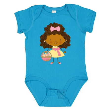 

Inktastic Easter African American Girl Gift Baby Girl Bodysuit