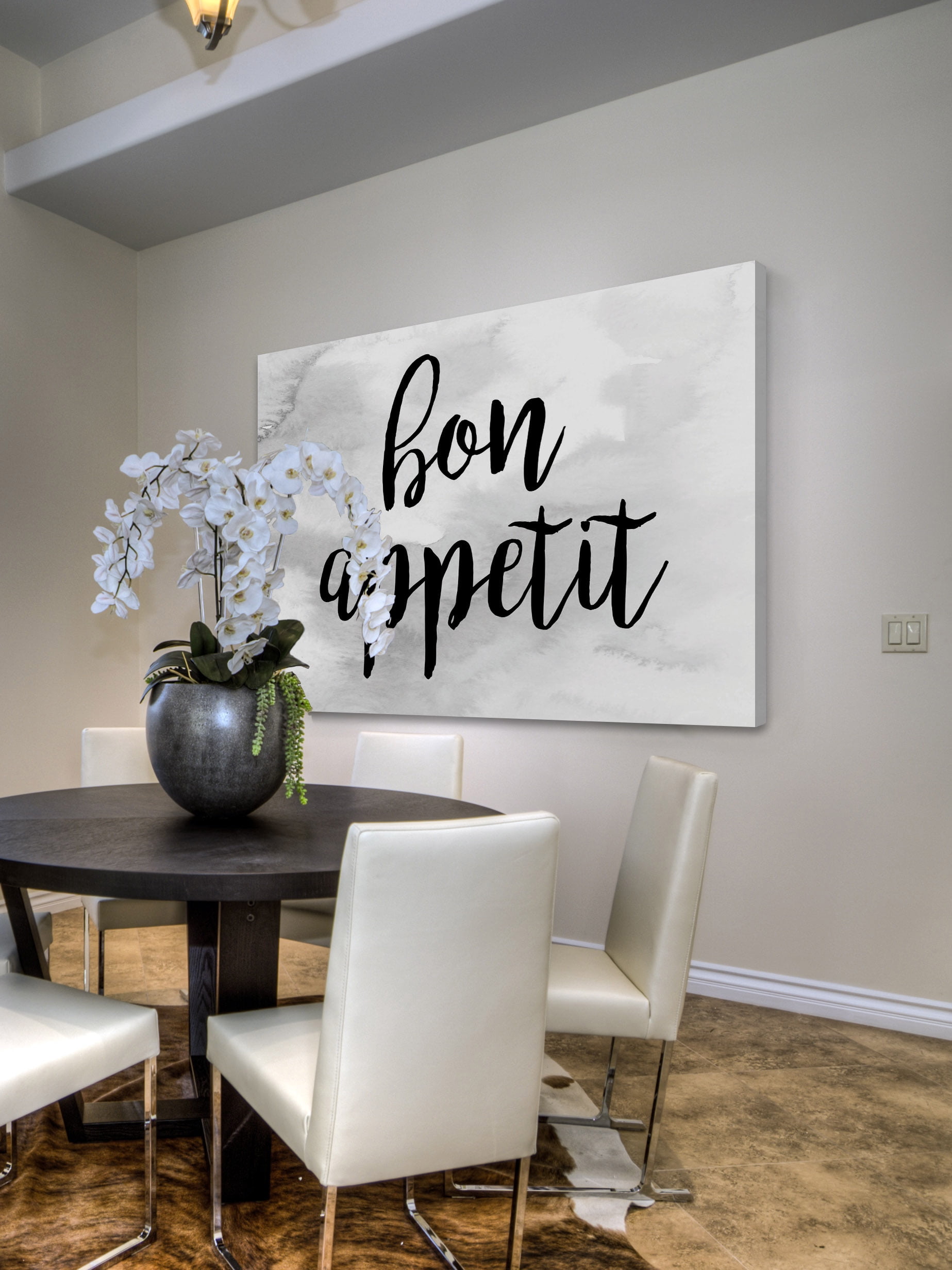 "Bon Appetit" Painting Print on Wrapped Canvas