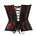 thumbnail image 3 of Chuancc Women'S Exotic Bustiers & Corsets Renaissance Costume Women Plus Size Plus Size CorsetVintage Corset Corset Halloween Costumes Bustier Corset Corset Dress For Women Sexy Black 6XL, 3 of 8