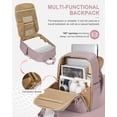 thumbnail image 4 of Mochila wepadre Carry On impermeable para mujeres y hombres, 4 of 8