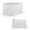 White2, variant on Tulle Table Skirt for Wedding Birthday Party, Elegant Mesh Table Cover for Rectangle & Round Tables, Perfect for Buffet Banquet Graduation Decorations Black 110.84x29.92 Ich (1Pcs)