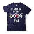 thumbnail image 4 of Denmark Patriotic Shirt Denmark National Flag Tee Shirt Denmark Gifts Danish Gift Ideas (4X-Large Military Green), 4 of 6