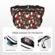 thumbnail image 5 of Disketp Merry Christmas1 Riñonera de Doble Capa, Bolsa de Cintura Ajustable para Viajes, Correr y Senderismo, Riñonera Ligera para Hombre y Mujer, 5 of 9