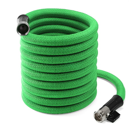InGarden Expandable Garden Hose - Lightweight Kink Free Flexible Water Hose with Double Latex Core, 3/4
