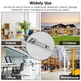 thumbnail image 5 of Zorpupoa 2Pcs Mice Rat Mouse Killer, Reusable Rat Trap Bucket Spinner with 20" Mesh Ramp, Silver, 5 of 8