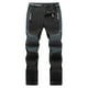 thumbnail image 1 of Ceisia Gift Men's Winter Casual Pants - Faddish Solid Patchwork Sports Zipper Pockets Trousers, 1 of 8