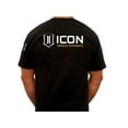 thumbnail image 2 of ICON Standard-Logo Tee – Black, XXL, 2 of 2