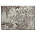 thumbnail image 2 of Addison Rugs Chantille Indoor/Outdoor Transitional Damask Taupe Washable Rectangle Rug, 1'8" x 2'6", 2 of 6