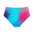 thumbnail image 2 of Airbrush Apparel Bathing Suit Bottom High-Waist Hipster Bikini Bottom (AOP), 2 of 4