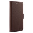 thumbnail image 4 of Wallet Case for iPhone 16 Pro, [Compatible with Magsafe] PU Leather Wallet Case with Card Slots&Magnetic Clasp [Flip Fold Kickstand] Shockproof Anti-fall Rugged Phone Case,Brown, 4 of 10