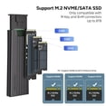 thumbnail image 2 of Carcasa SSD MEANHIGH M.2 NVME SATA USB 3.2 Gen 2 de 10 Gbps, 2 of 8