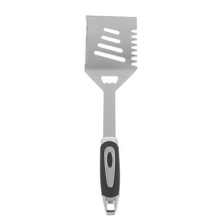 

HOMEMAXS 1pc Long Handle Stainless Steel Shovel Barbecue Shovel Barbecue Supply (Silver)