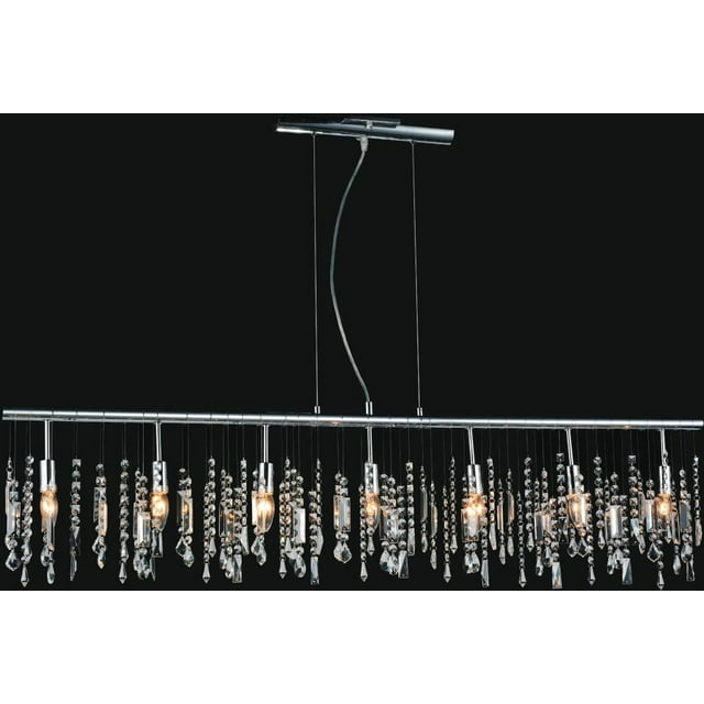 Lustre à 7 Lumières avec Finition Chromée