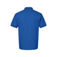 thumbnail image 7 of Gildan DryBlend Jersey Polo for Men, Casual Short Sleeve Shirt, Moisture-Wicking, Royal, S, 7 of 7