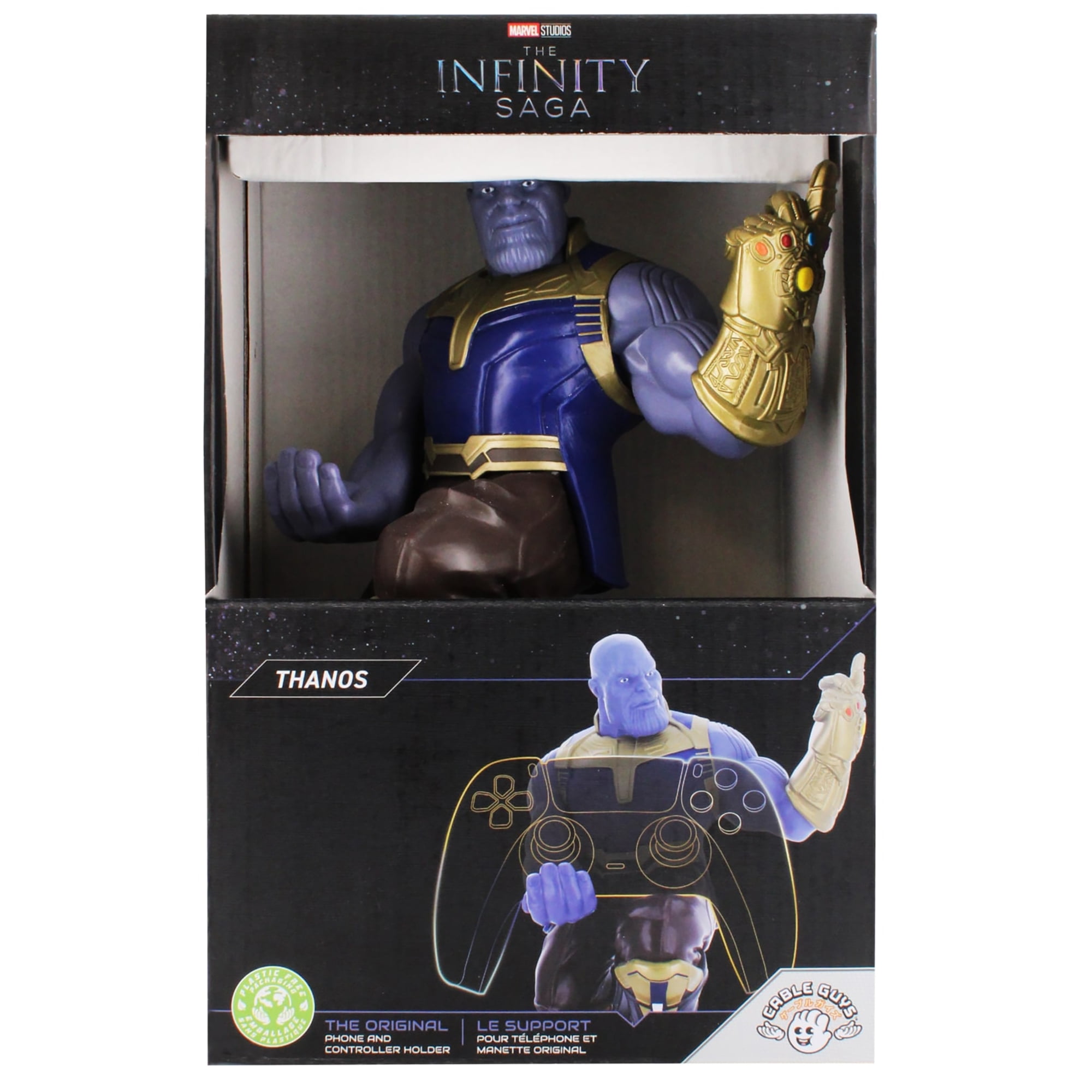 Cable Guys: Marvel Thanos Phone Stand & Controller Holder - Officially Licenced Figure - Exquisite Gaming