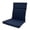 Navy, variant on High Back Outdoor Dining Chair Cushion Set of 1, Fade Resistant Polyester Fabric Patio Chair Pad, 42 x 17 x 1.9 Inch Outdoor Cushion for Dining Chair, Waterproof Seat Cushion for Patio Furniture