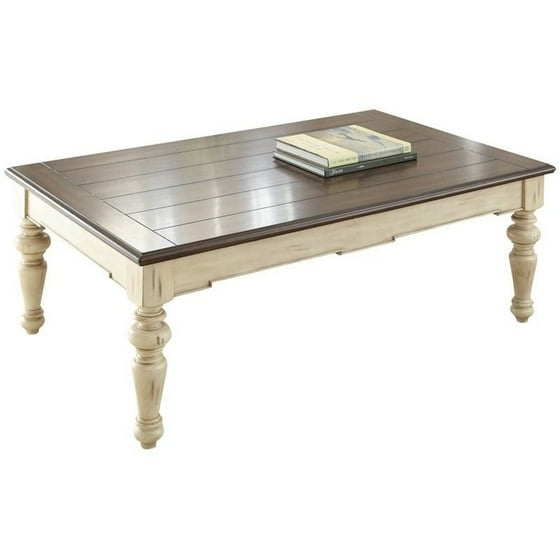 3 Piece Farmhouse Coffee Table Set With And Of 2 End In Walnut