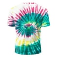thumbnail image 6 of T Shirts for Man Round Neck Short Sleeve Tie Dye Graphic Tees Summer Casual Loose Mens T Shirts, 6 of 6